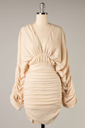 Ruched Mini Dress