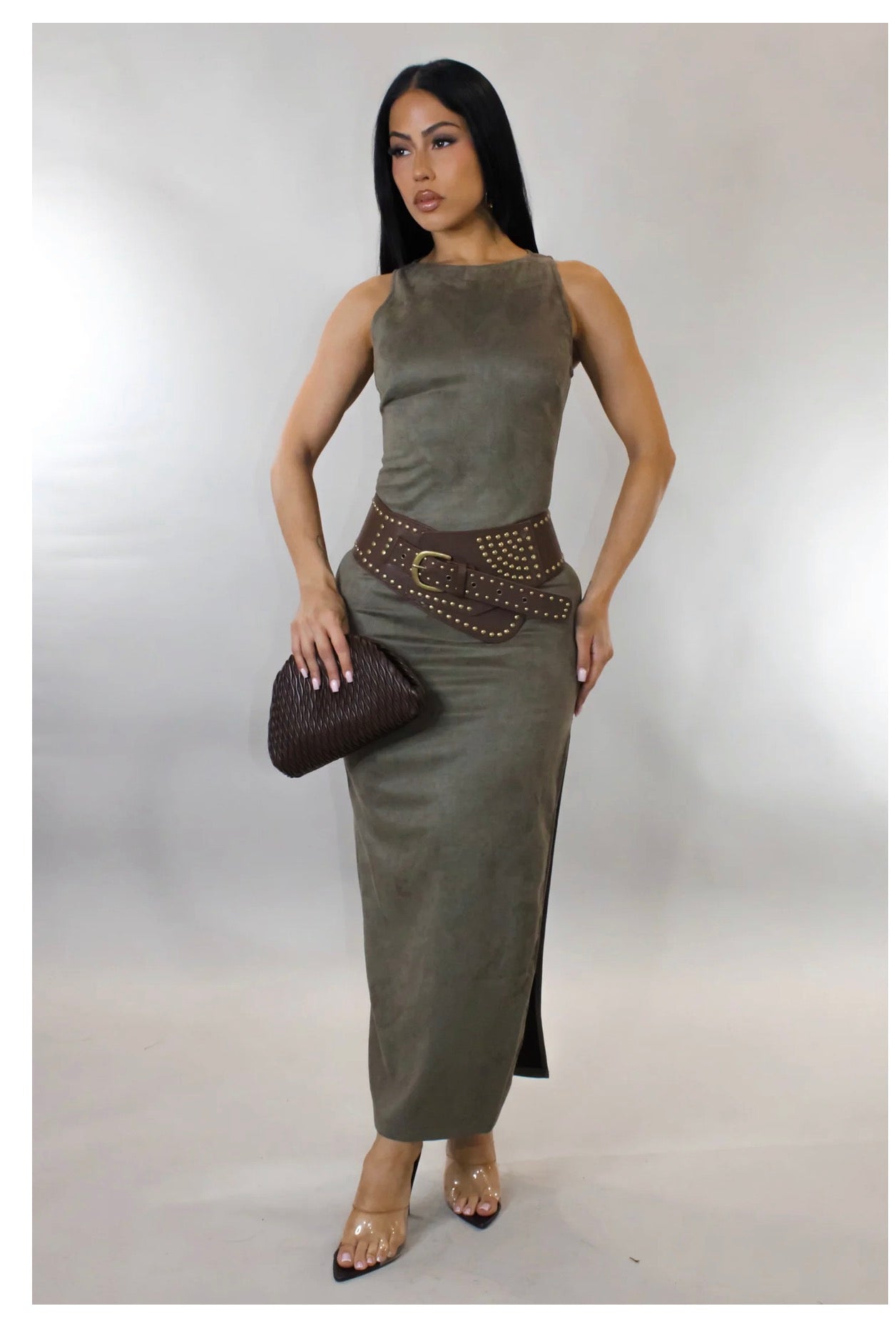 Suede Dress