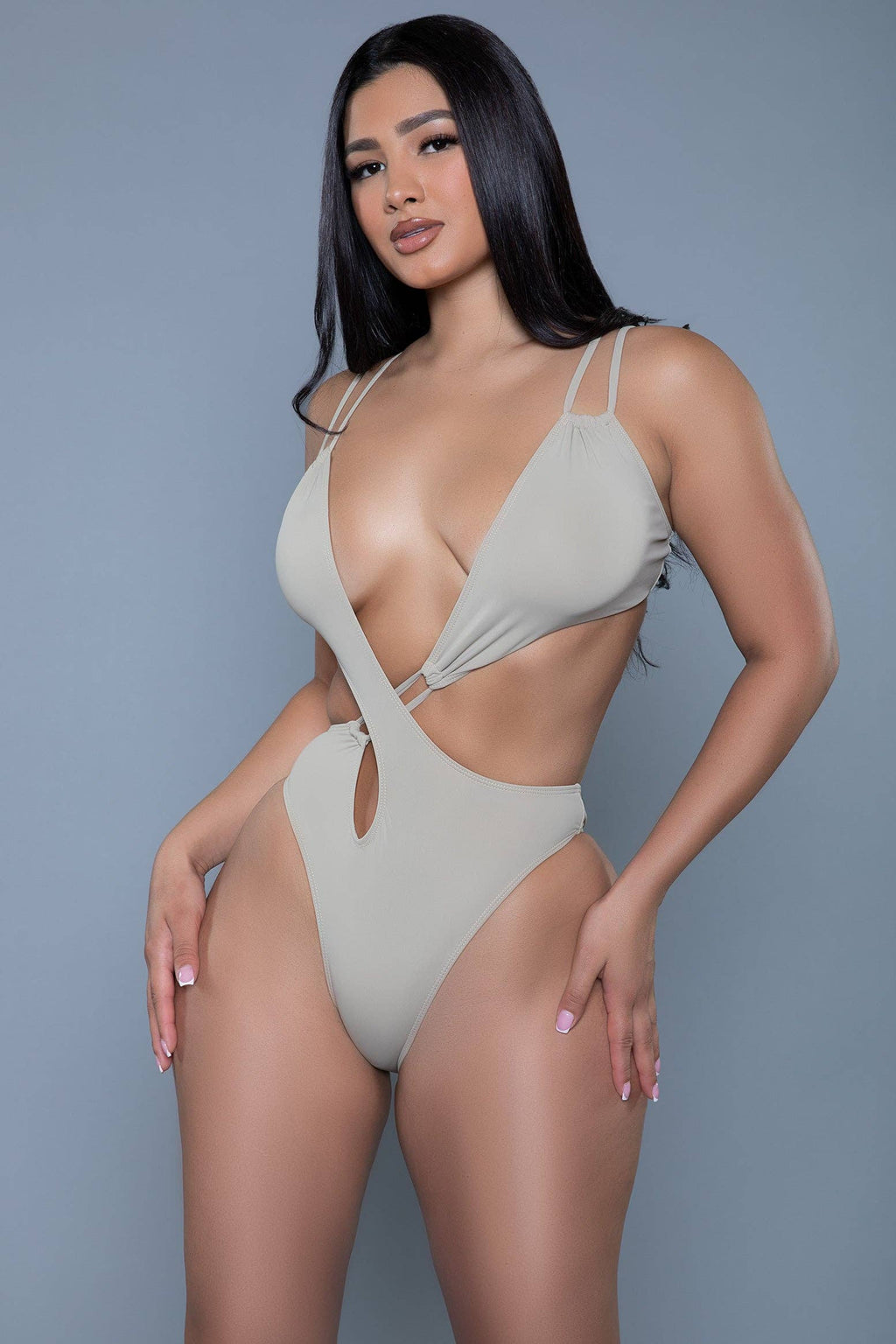 Crossover One Piece Swimsuit