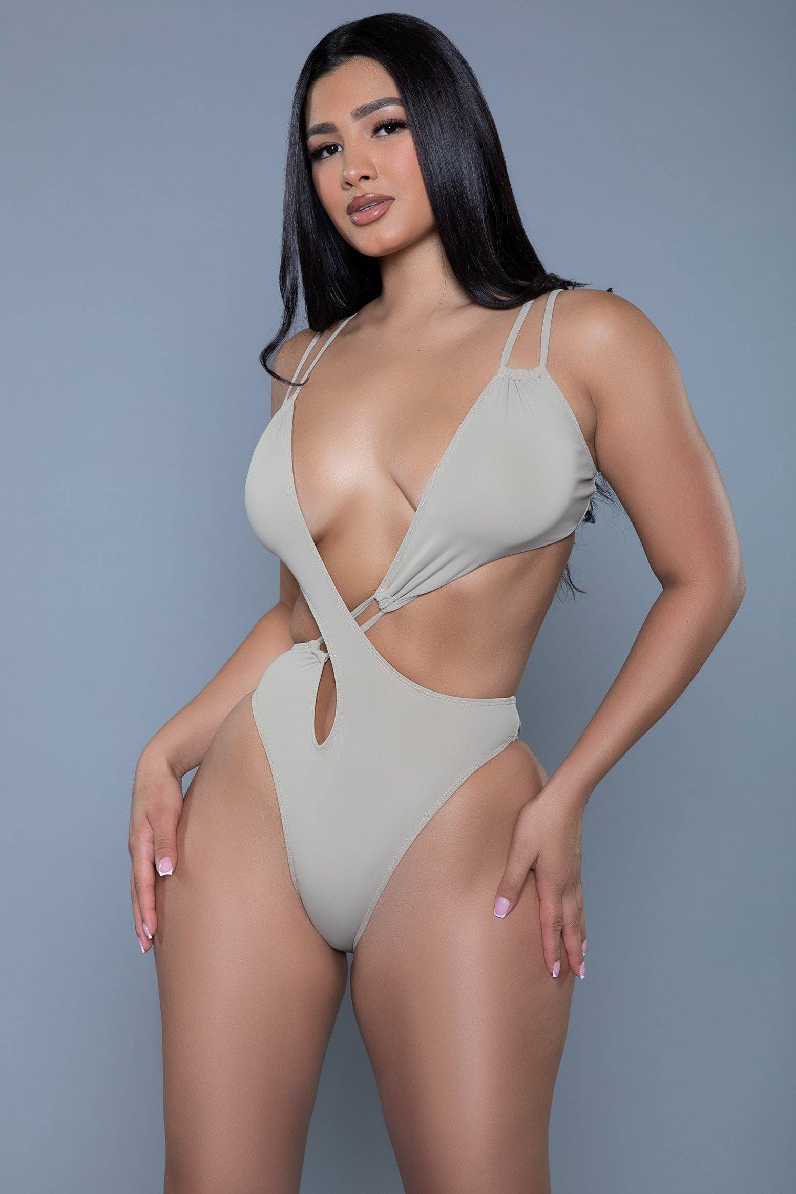 Crossover One Piece Swimsuit