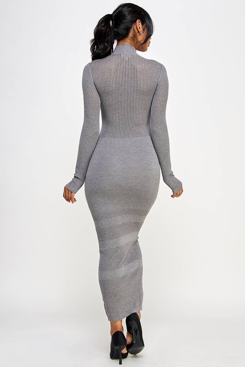 Light Knitted Sweater Dress