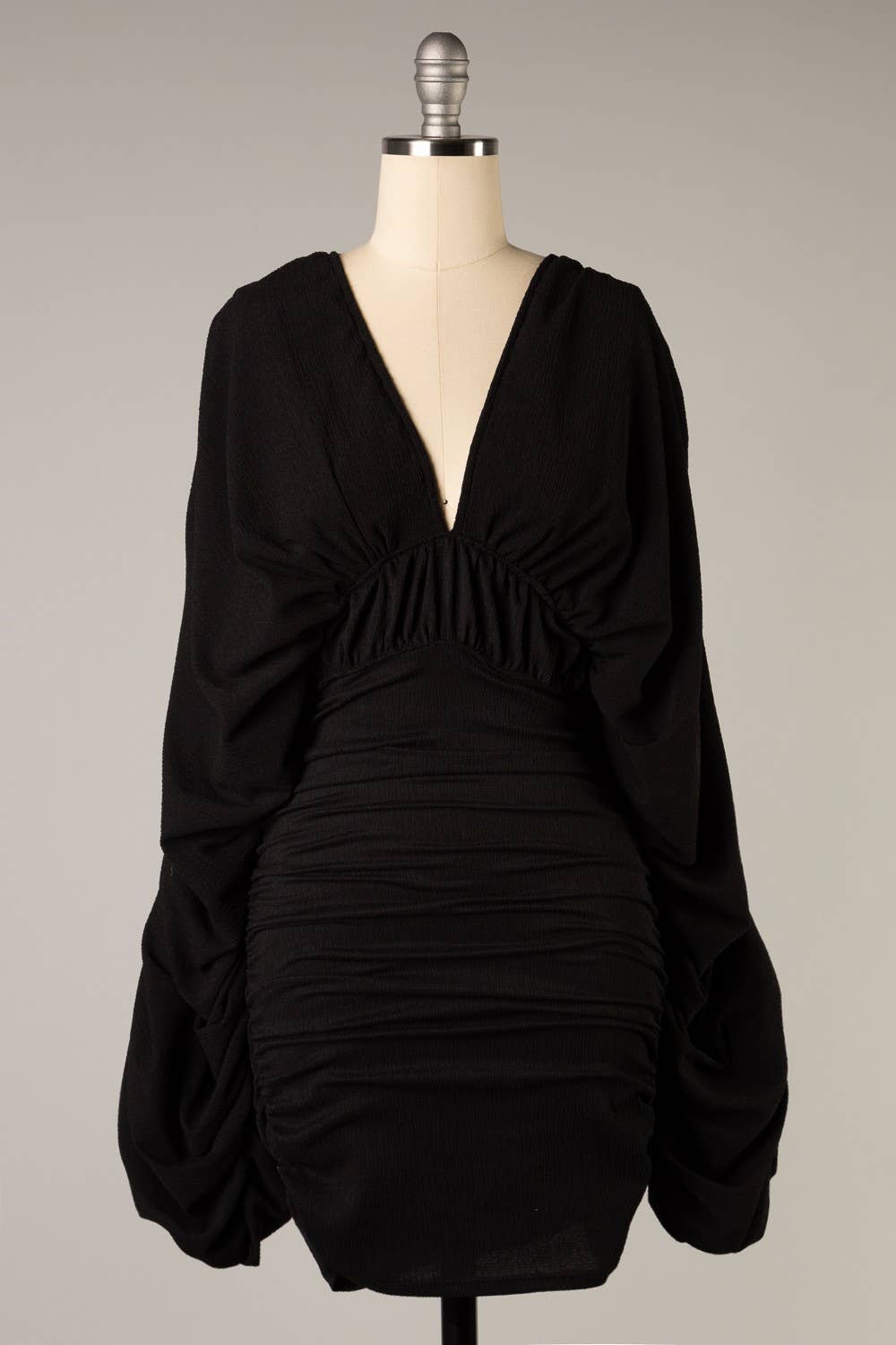 Ruched Mini Dress