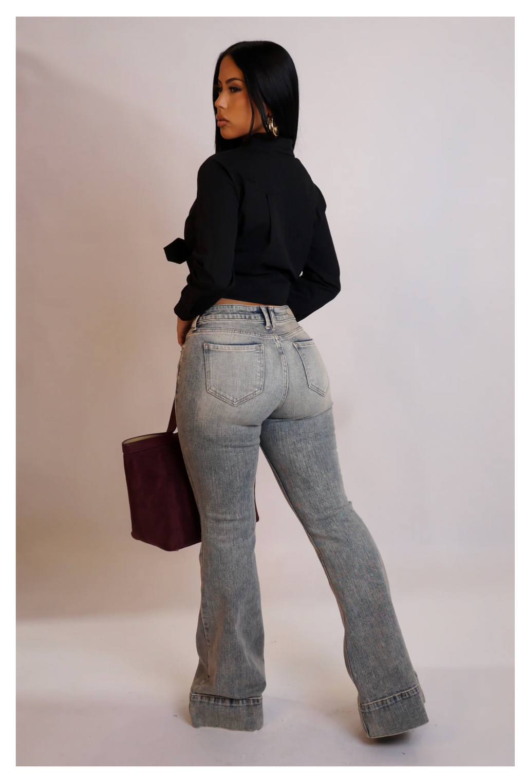 Hip Hugger Jeans