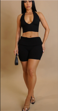 Black Short Set
