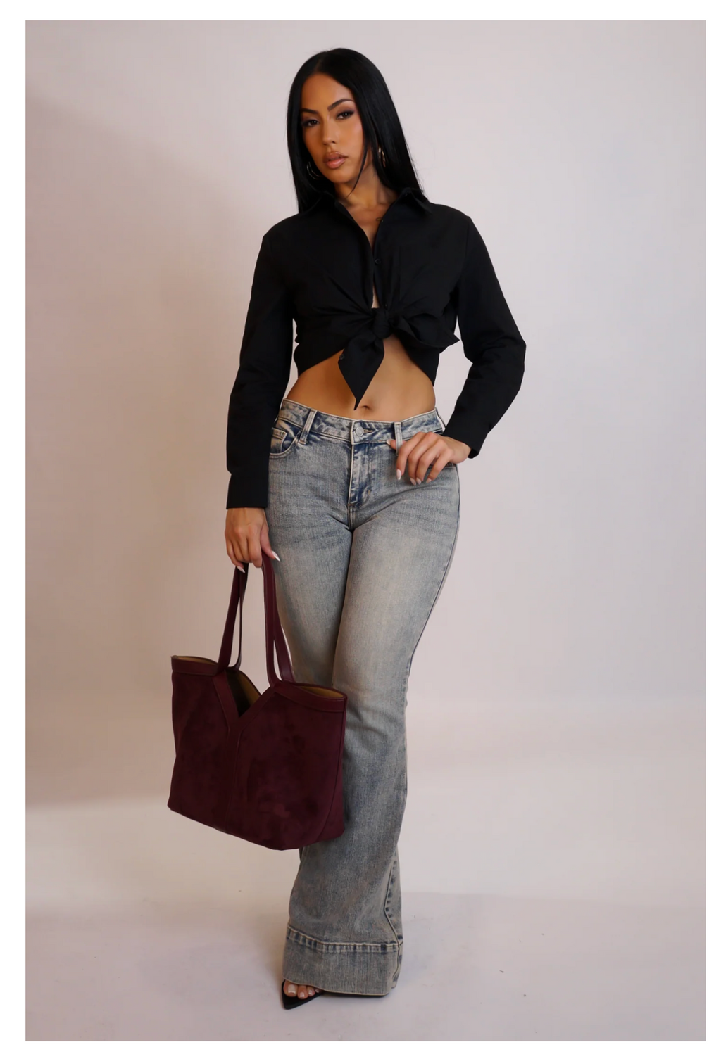 Hip Hugger Jeans