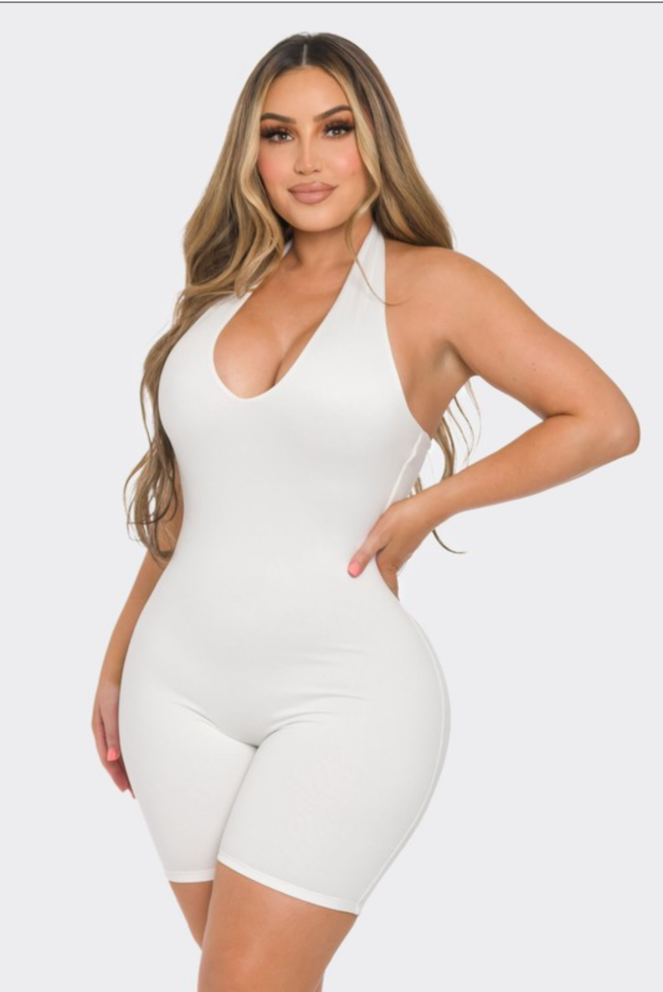 White Romper