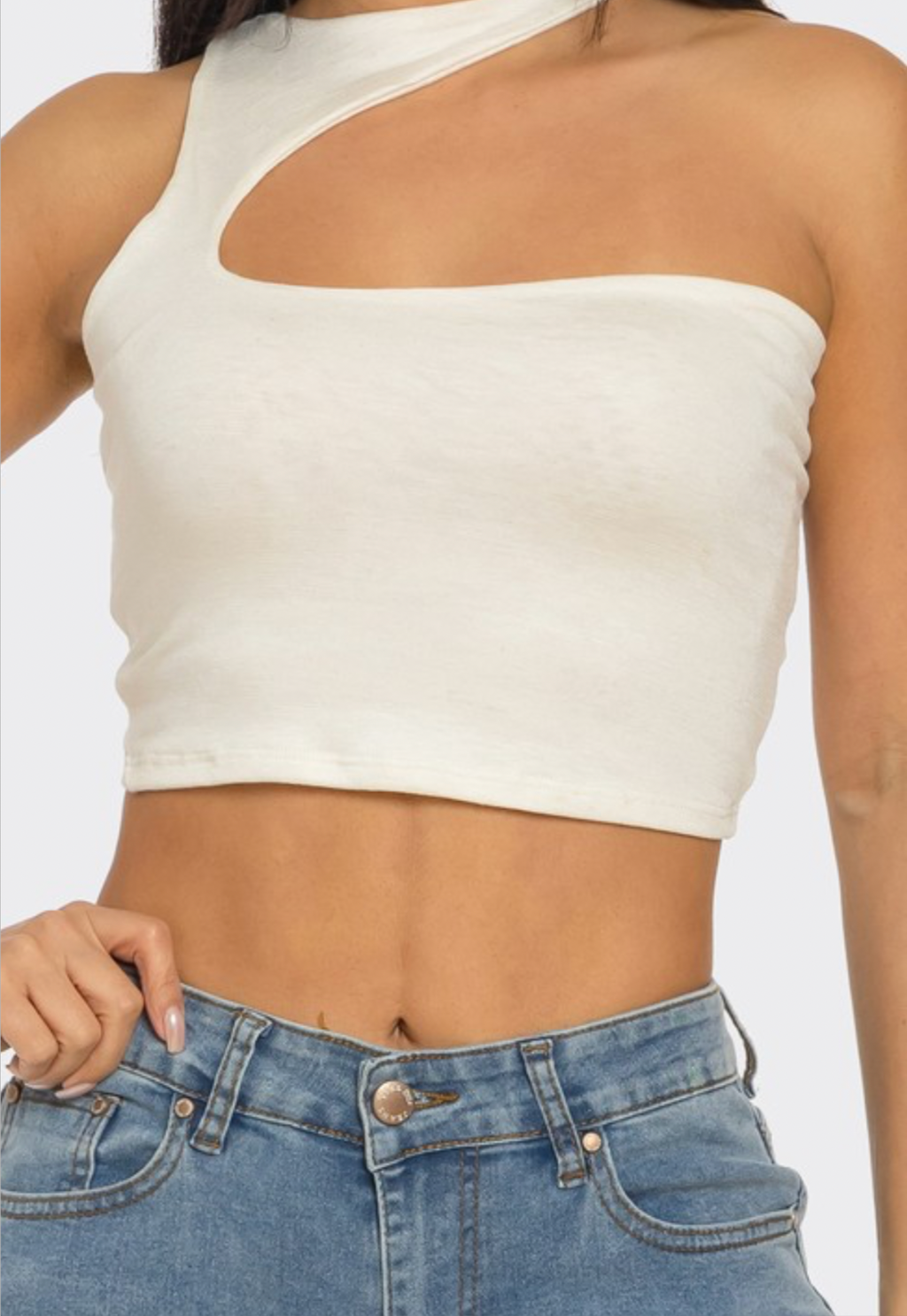CS Ivory Crop Top