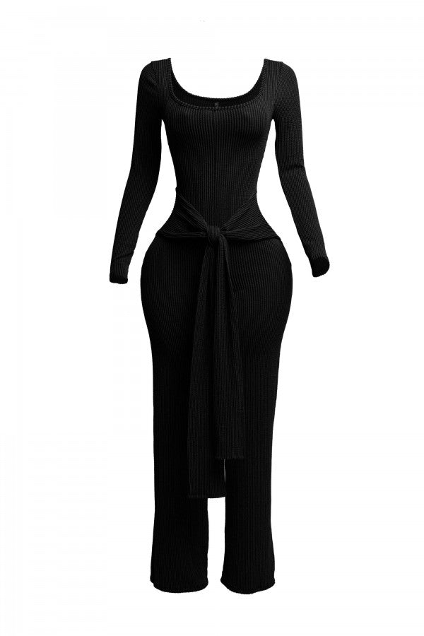 Tie Up Jumpsuit