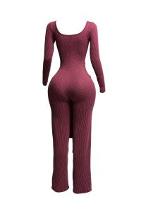 Tie Up Jumpsuit