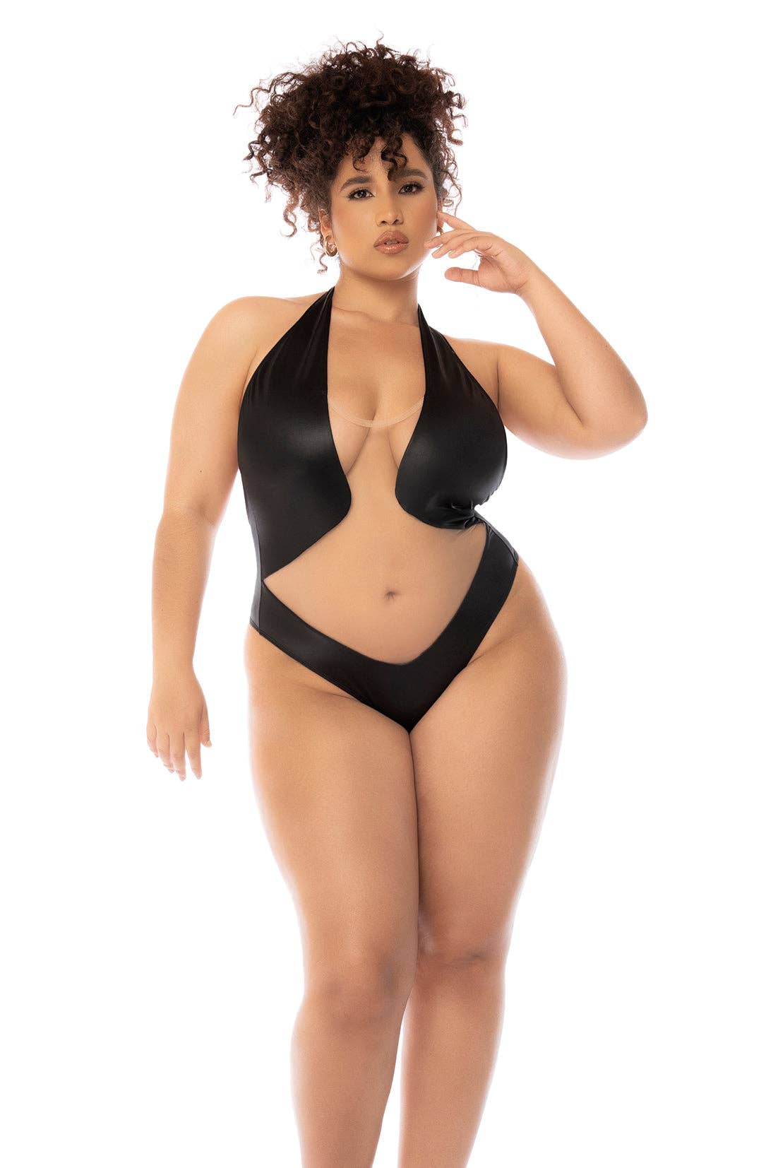 Bodysuit Nude/Black