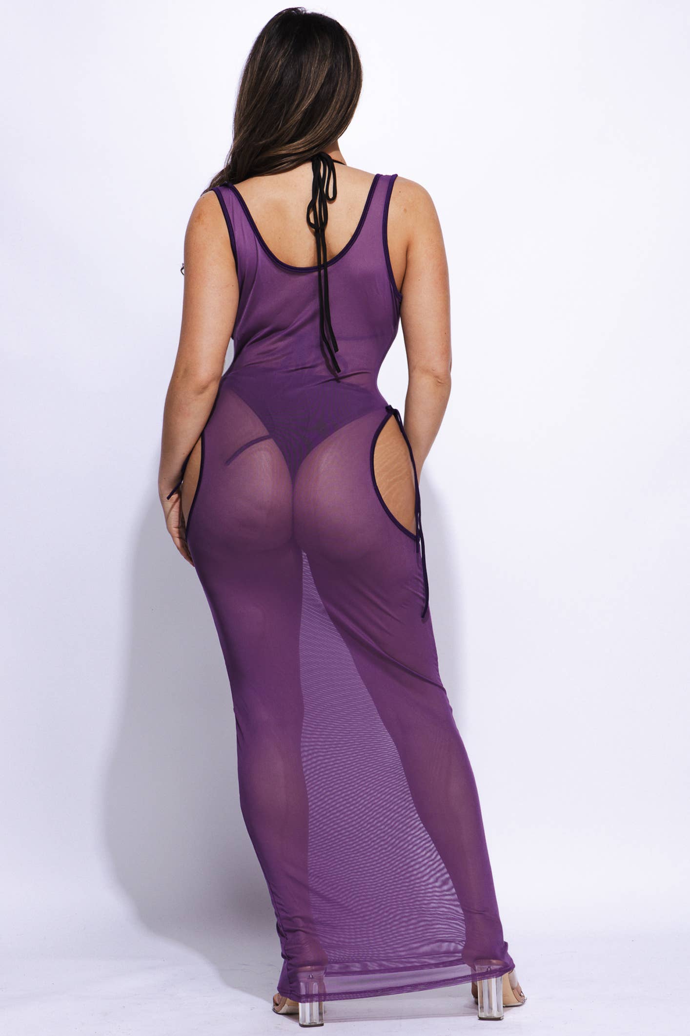 Mesh Cover Up Muleberry